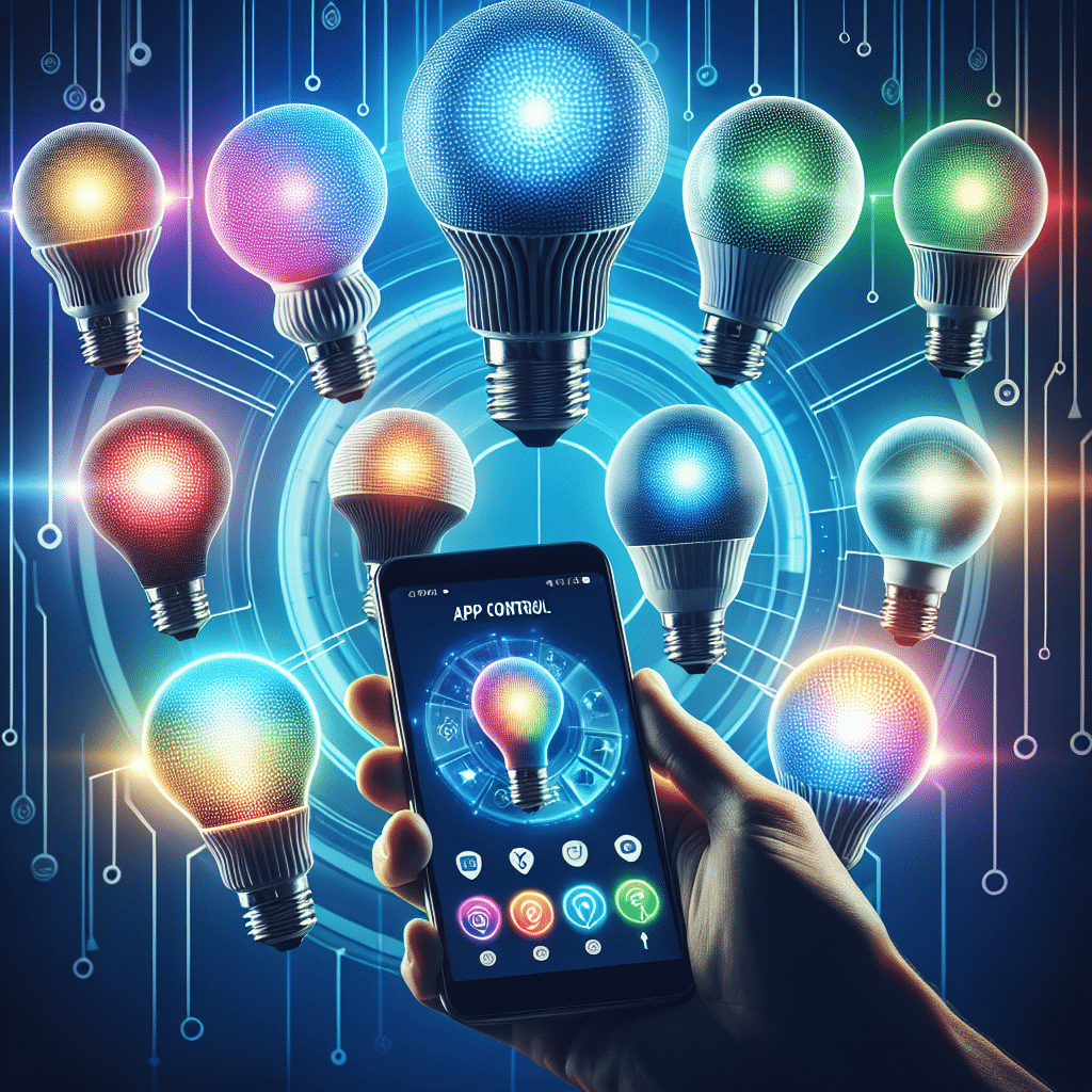smart LED bulbs with app control