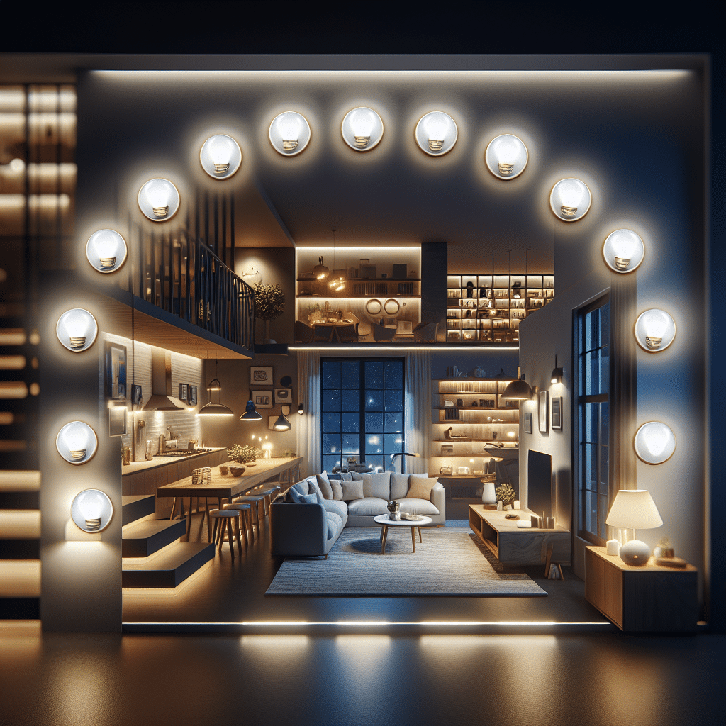 energy-saving smart lights for home