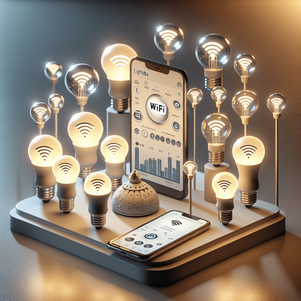 Wi-Fi enabled smart bulbs for home