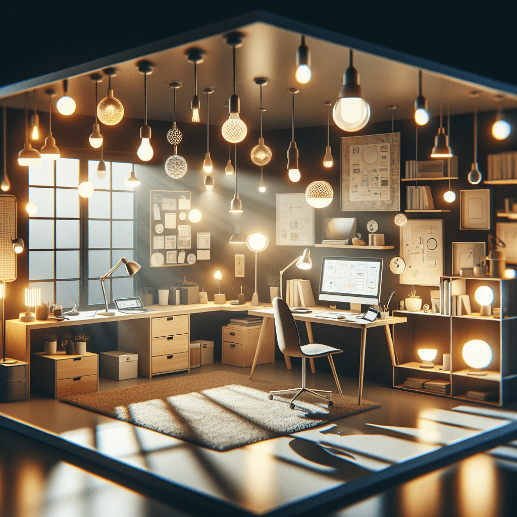 smart lights for home office productivity