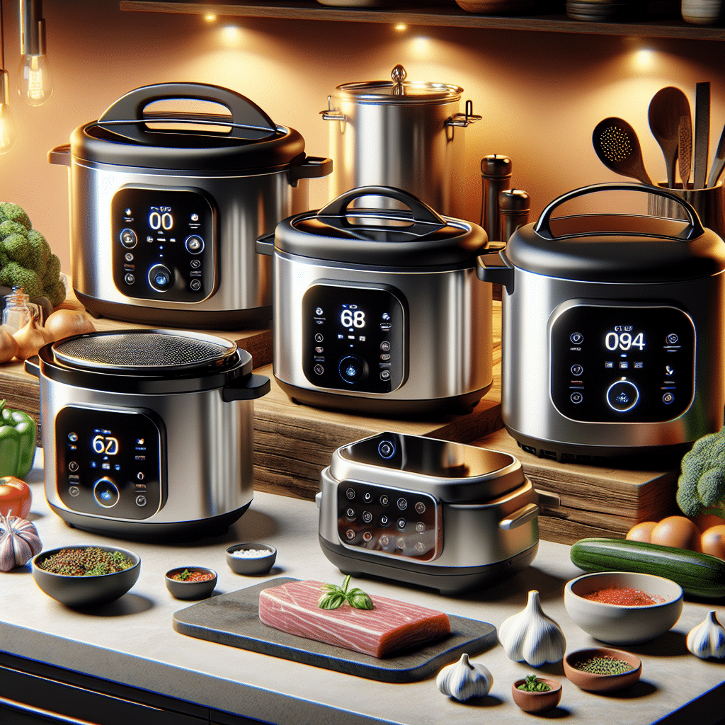 smart slow cookers and instant pots for convenient meal prep