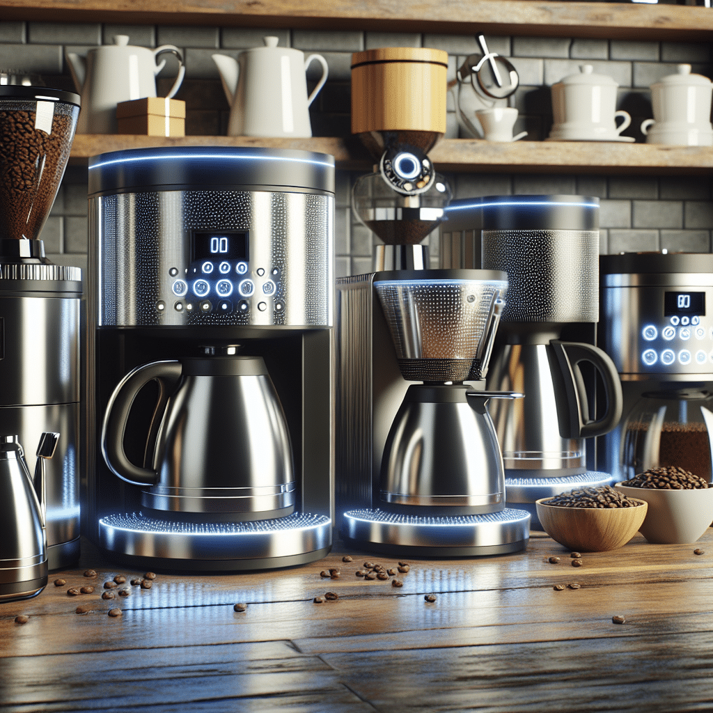 smart coffee makers for home brewing enthusiasts