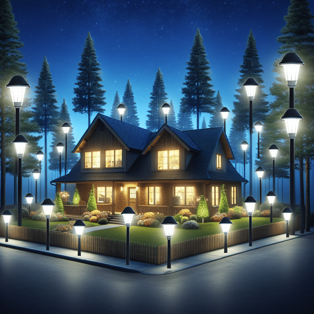 motion-sensor security lights for enhanced safety