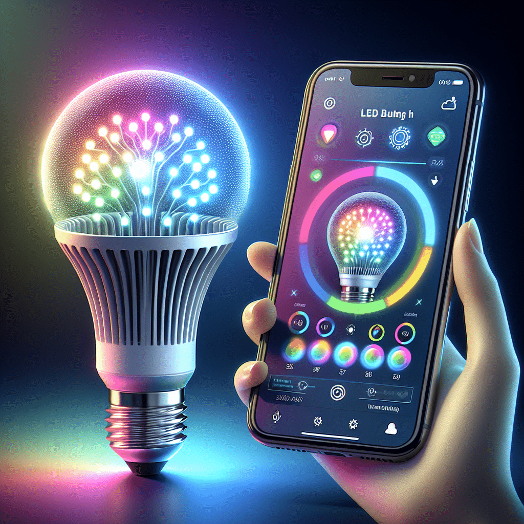 smart LED bulbs with seamless app control